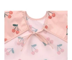 2 Baberos con Mangas Happy Fruits Cherry