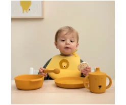 2 Baberos de Silicona Trixie Mr. Lion