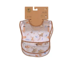 2 Baberos Impermeables Little Mateys Royal Blue