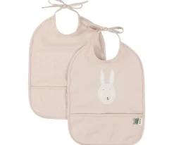 2 Baberos Impermeables Mr. Rabbit