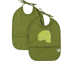 2 Baberos Impermeables Mr. Dino