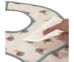 2 Baberos Impermeables Tiny Team Dog