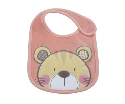 3 Baberos Recién Nacido Tiger