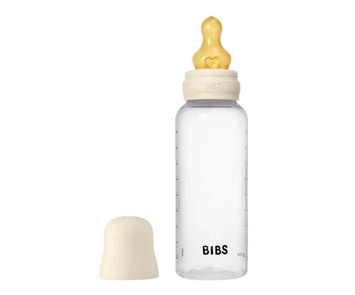 2 Biberones Plástico BIBS Látex Ivory 270 ml