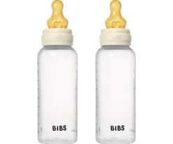 2 Biberones Plástico BIBS Látex Ivory 270 ml