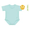 2 Body Bebé (0-36meses) Manga Corta 4 Season Aqua Green