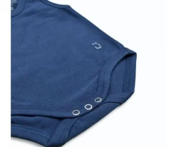 2 Body Bebé (0-36meses) Sin Manga Summer Blue