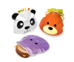 6 Bolsas Reutilizables Animales