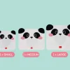 3 Bolsas Reutilizables para Snacks Panda