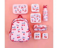 4 Cajitas Almuerzo y Snacks Cherries