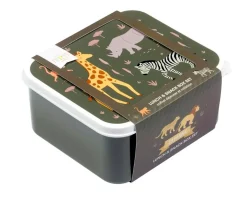 4 Cajitas Almuerzo y Snacks Savanna