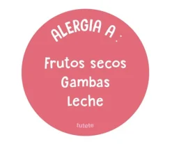1 Chapa Alergia Coral Personalizada