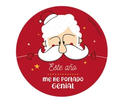 1 Chapa Papá Noel: Me he portado genial