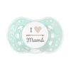 1 Chupete Personalizado LOVI Corazón Verde