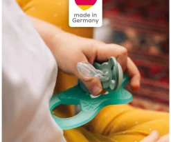 2 Chupetes Anatómicos Day & Night Green Beige Círculo