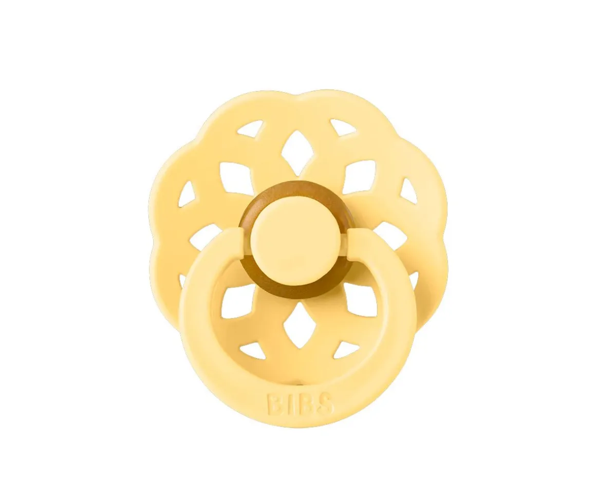 2 Chupetes BIBS Boheme Butter/Dusty Pink