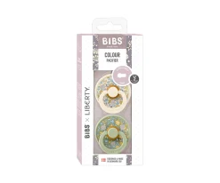 2 Chupetes BIBS Colour Anatómica Liberty Eloise Sage