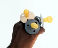 2 Chupetes BIBS Colour Anatómica Ivory/Sage