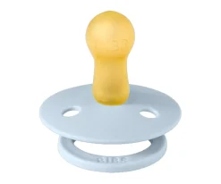 2 Chupetes BIBS Colour Round White/Baby Blue