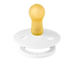 2 Chupetes BIBS Colour Round White/Baby Blue