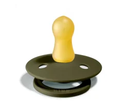 2 Chupetes BIBS Colour Round Woodchuck/Hunter Green