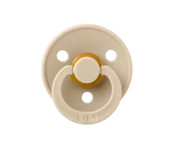 2 Chupetes BIBS Colour Round Vanilla/Cornflower