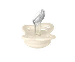 2 Chupetes BIBS Couture Ivory/Sage Silicona