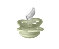 2 Chupetes BIBS Couture Ivory/Sage Silicona