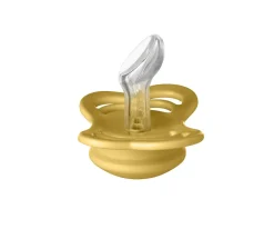 2 Chupetes BIBS Couture Mustard/Petrol Silicona