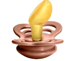 2 Chupetes BIBS Couture Peach/Woodchuck Látex