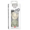 2 Chupetes BIBS De Lux Ivory/Sage Silicona