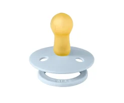 2 Chupetes BIBS Studio Colour Round Block Baby Blue Dusty Blue Mix