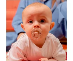 2 Chupetes BIBS Studio Colour Round Jasmine Blush Mix