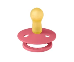 2 Chupetes BIBS Studio Colour Round Block Baby Pink Coral Mix