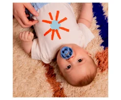 2 Chupetes BIBS Studio Colour Round Pin Sage Mix