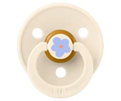 2 Chupetes BIBS Studio Colour Round Jasmine Ivory Mix