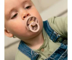 2 Chupetes BIBS Studio Colour Round Block Blush Mix