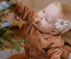 2 Chupetes BIBS Supreme Desert Sand/Sunshine Silicona