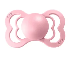 2 Chupetes BIBS Supreme Ivory/Baby Pink Látex