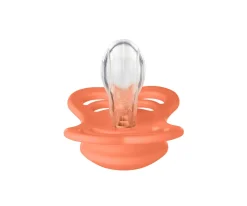 2 Chupetes BIBS Supreme Papaya/Violet Sky