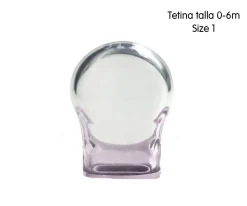 2 Chupetes BIBS Supreme Papaya/Violet Sky