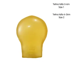 2 Chupetes BIBS Supreme Vanilla/Dark Oak Látex