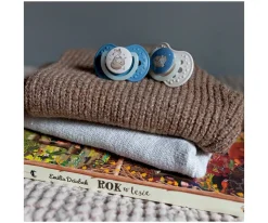 2 Chupetes LOVI Day&Night Azul