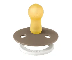 2 Chupetes Nocturnos BIBS Colour Round Vainilla/Dark Oak
