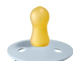 2 Chupetes Nocturnos BIBS Colour Round Iron/Baby Blue