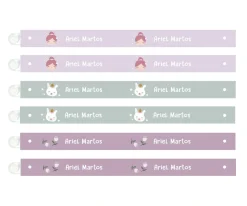 6 Cintas para Colgar Ropa Ballet Personalizables