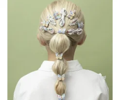 4 Clips de Lazos Floral