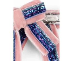 2 Clips Pequeños para Pelo Velvet Mellow Rose