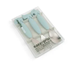 3 Cubiertos Antideslizantes Deer Friends azul