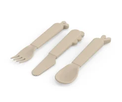 3 Cubiertos Kiddish Deer Friends Sand